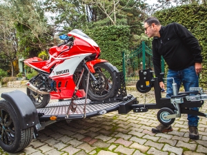 Rampasız ve Katlanır Motosiklet ve ATV Römorku