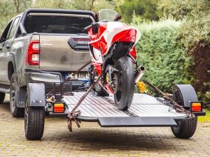 Rampasız ve Katlanır Motosiklet ve ATV Römorku