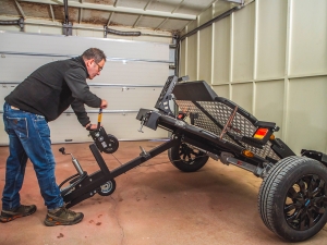 Rampasız ve Katlanır Motosiklet ve ATV Römorku