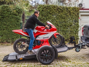 Rampasız ve Katlanır Motosiklet ve ATV Römorku